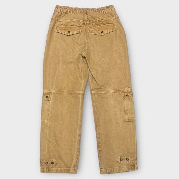 We The Free Marx Slouchy Cargo Wide Leg Jeans in Sand Size 26 - Picture 4 of 9